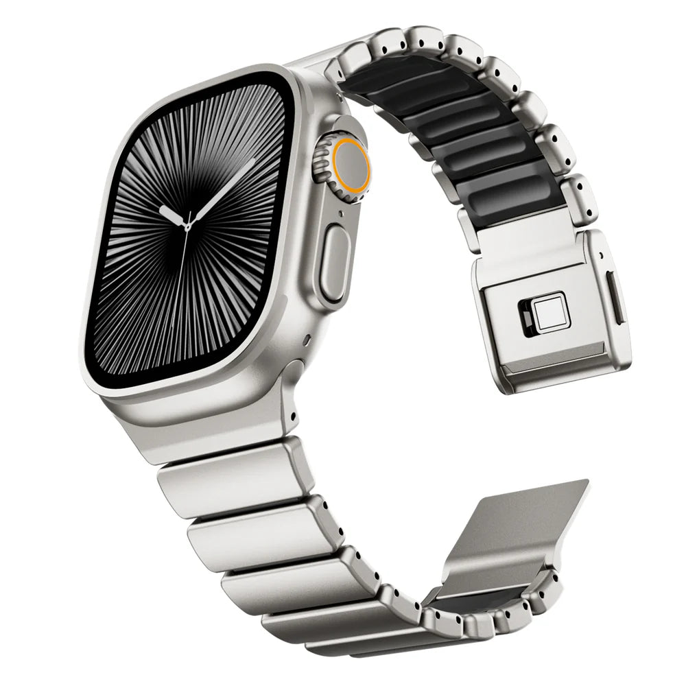 Lunaris™ | Titanium Band Voor Apple Watch