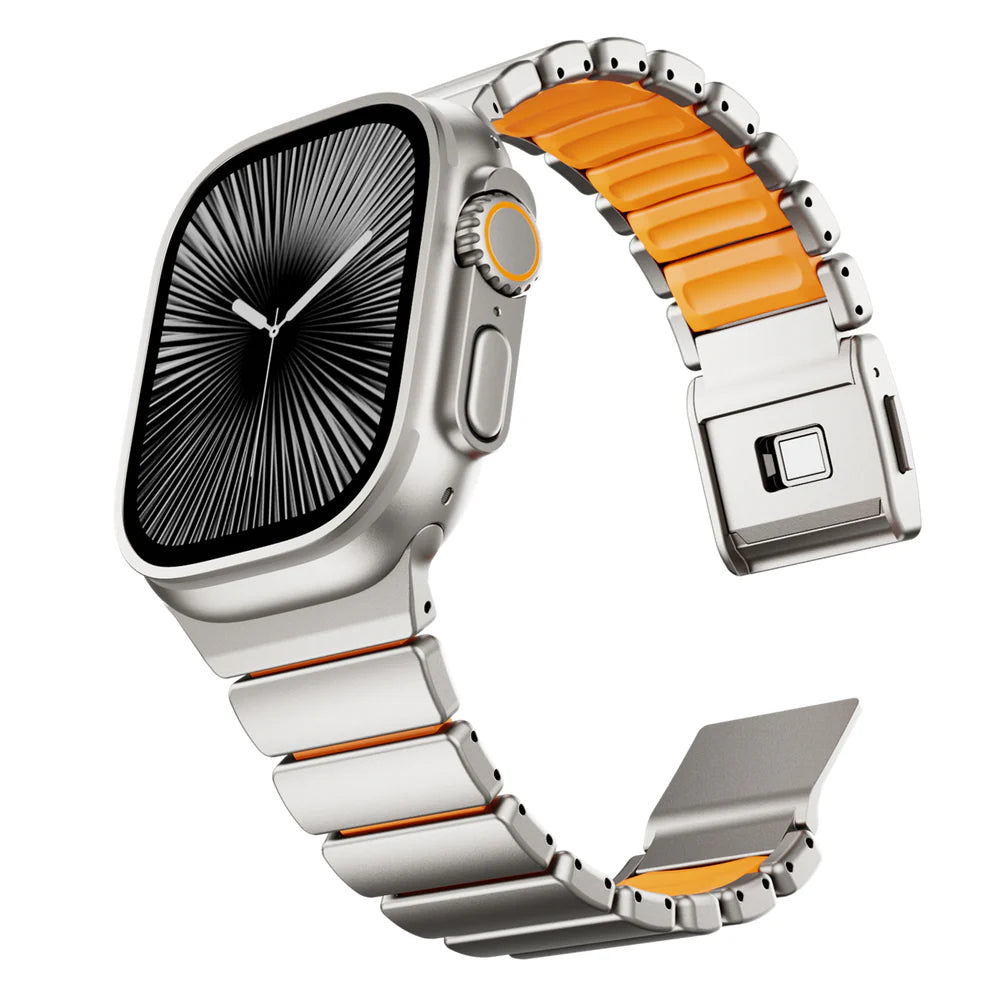 Lunaris™ | Titanium Band Voor Apple Watch