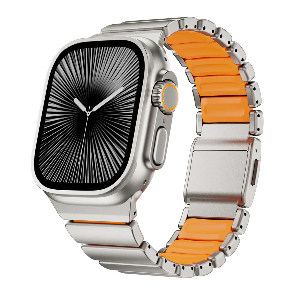 Lunaris™ | Titanium Band Voor Apple Watch