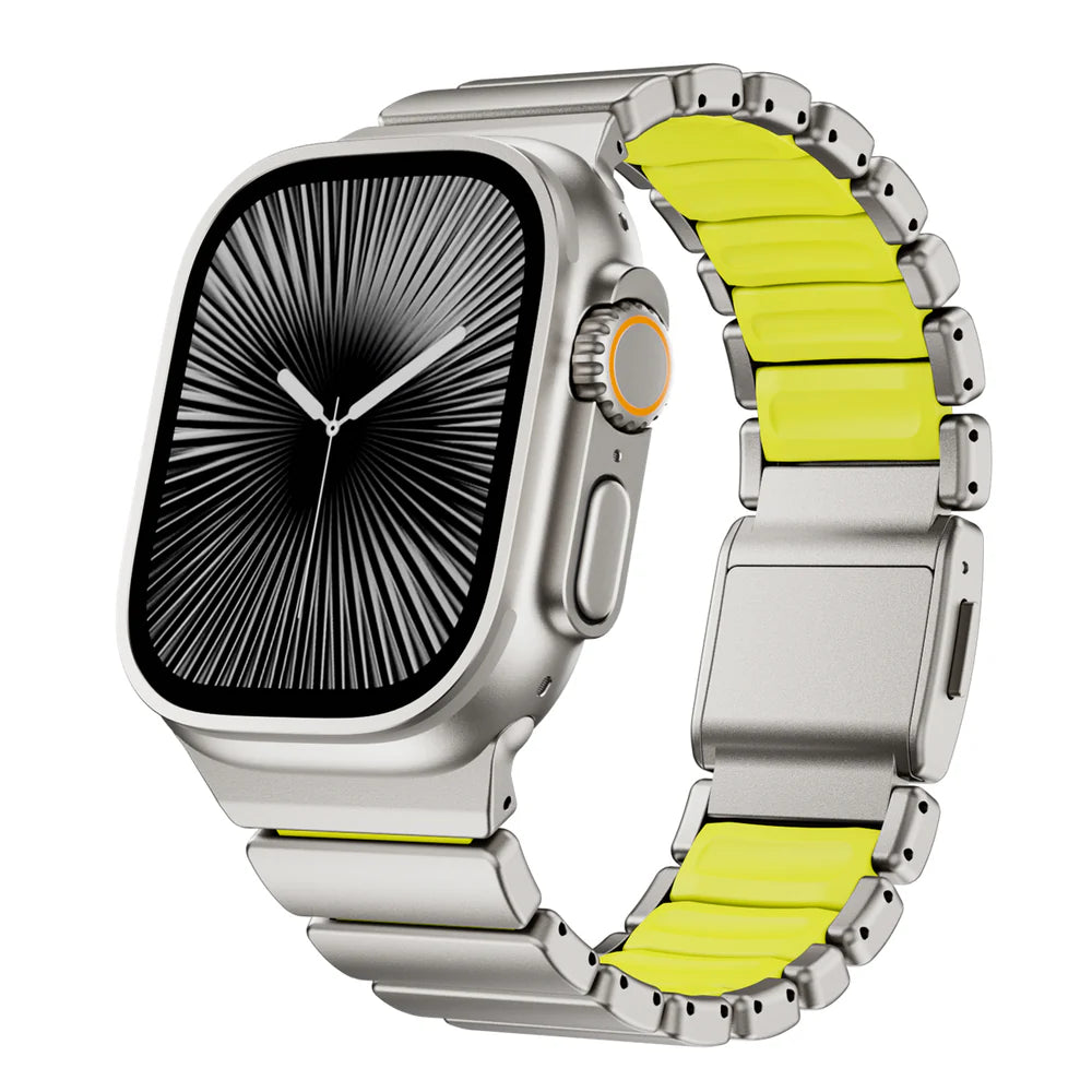 Lunaris™ | Titanium Band Voor Apple Watch