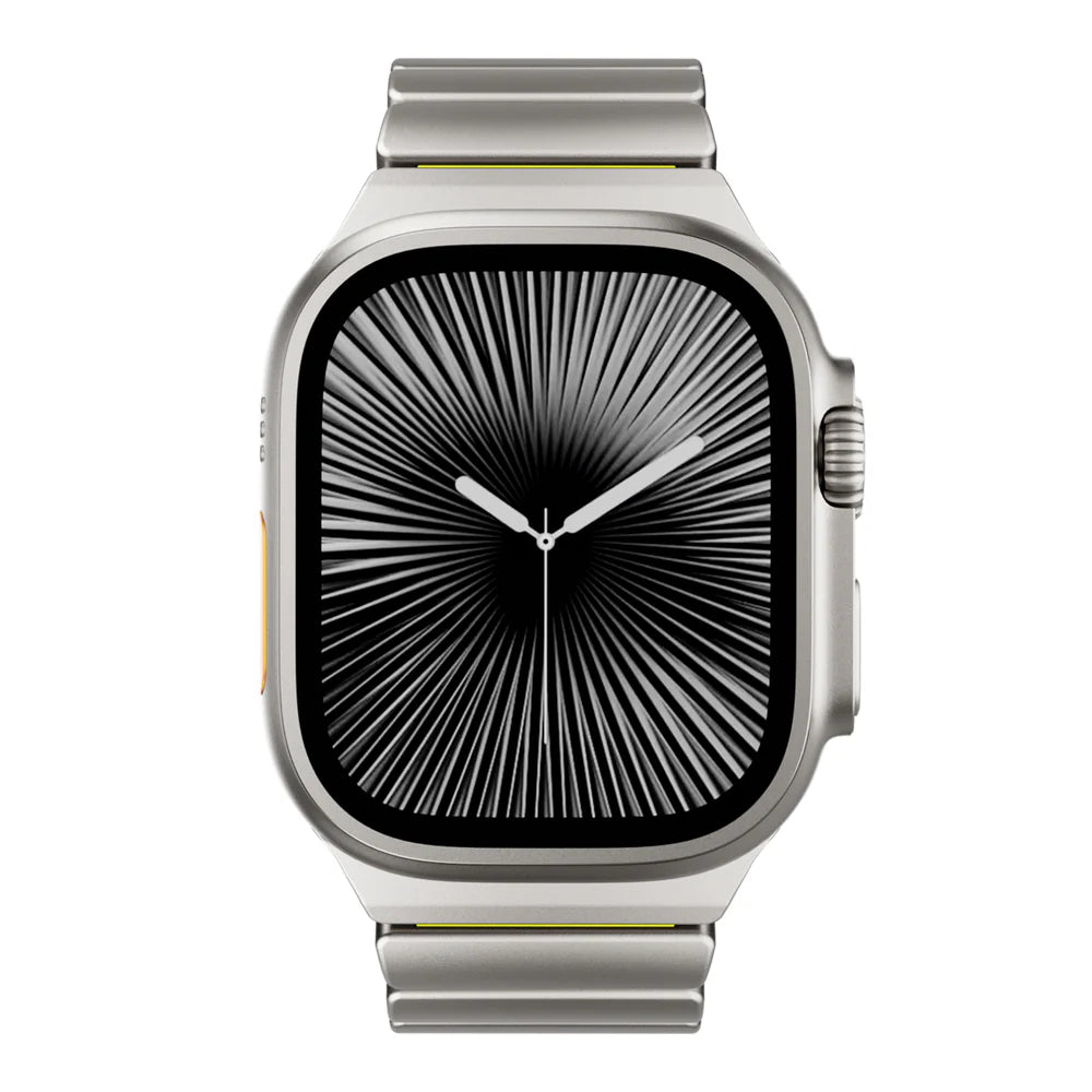 Lunaris™ | Titanium Band Voor Apple Watch