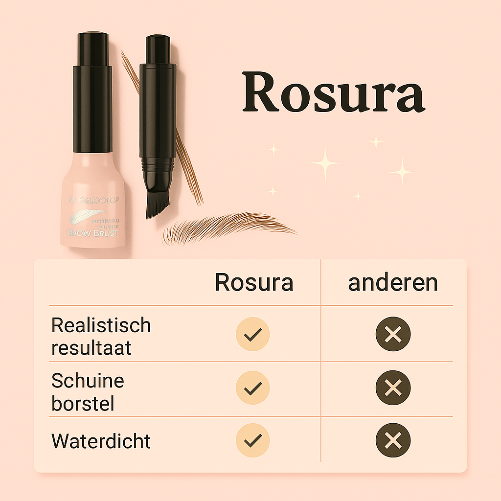 Rosura™ | Altijd volle wenkbrauwen