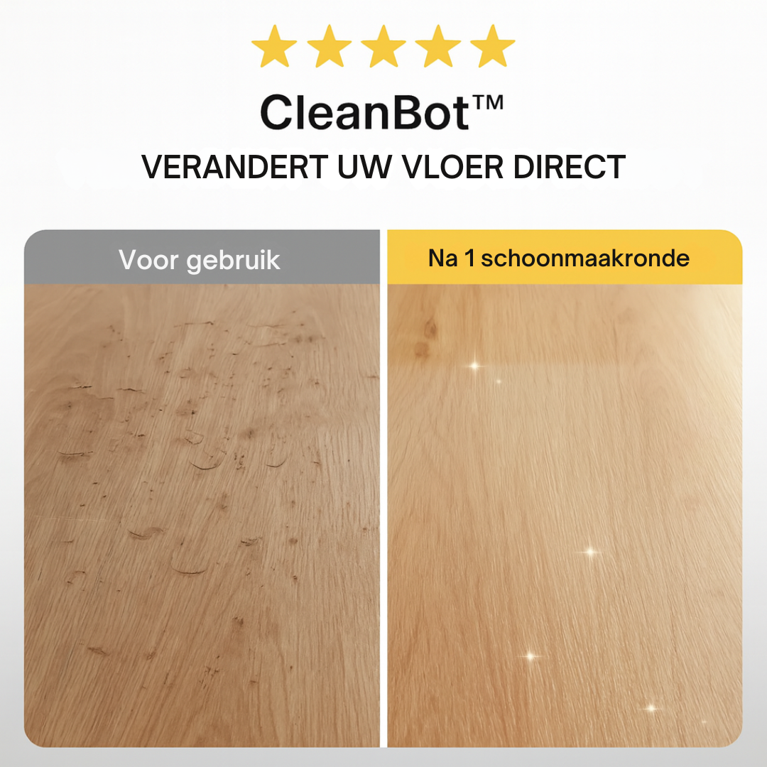 CleanBot™ | Slim, stil en stofvrij.