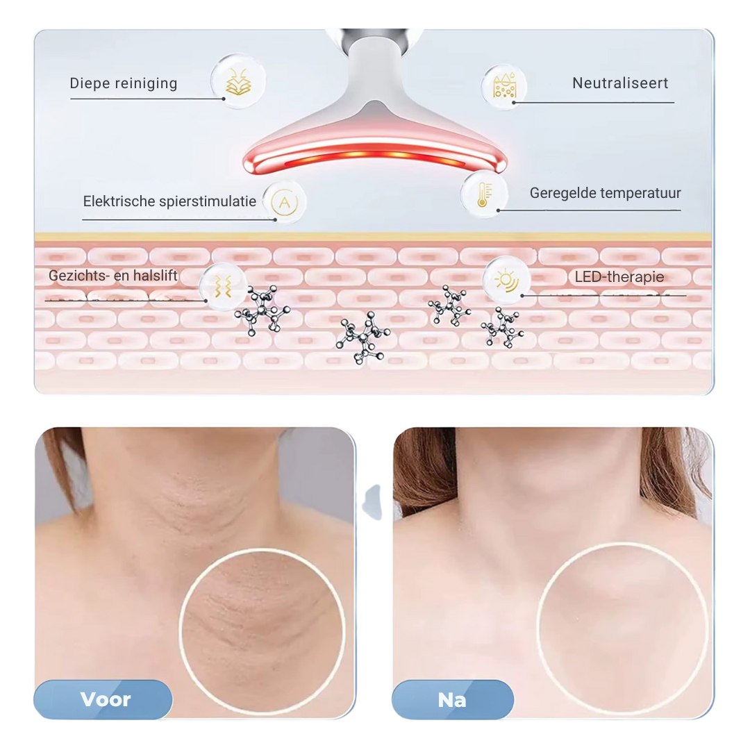 GlowLift™ | Geen slappe huid meer.