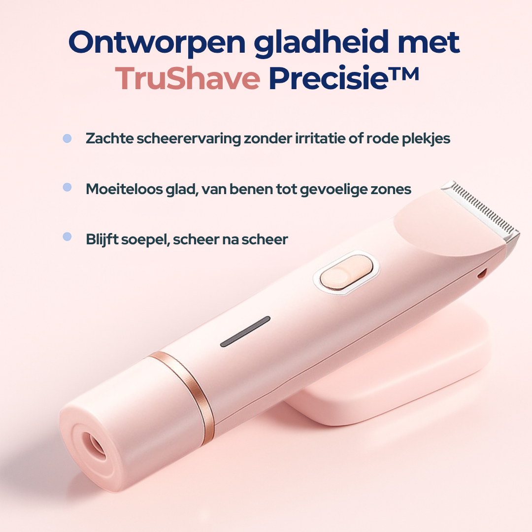 TruShave™ | Van stoppels naar strak in één beweging.