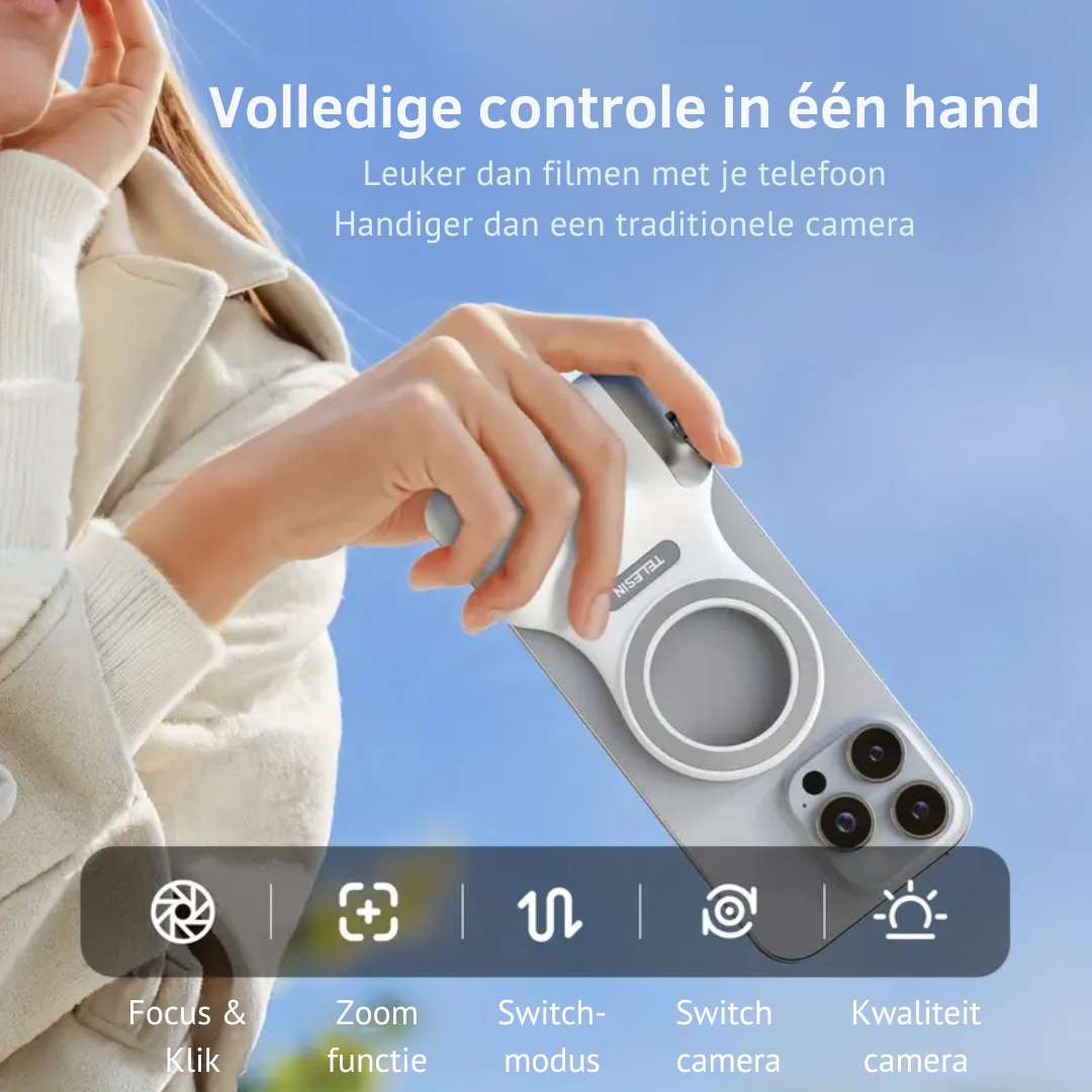TeleSkin™ | Jouw smartphone, jouw filmstudio