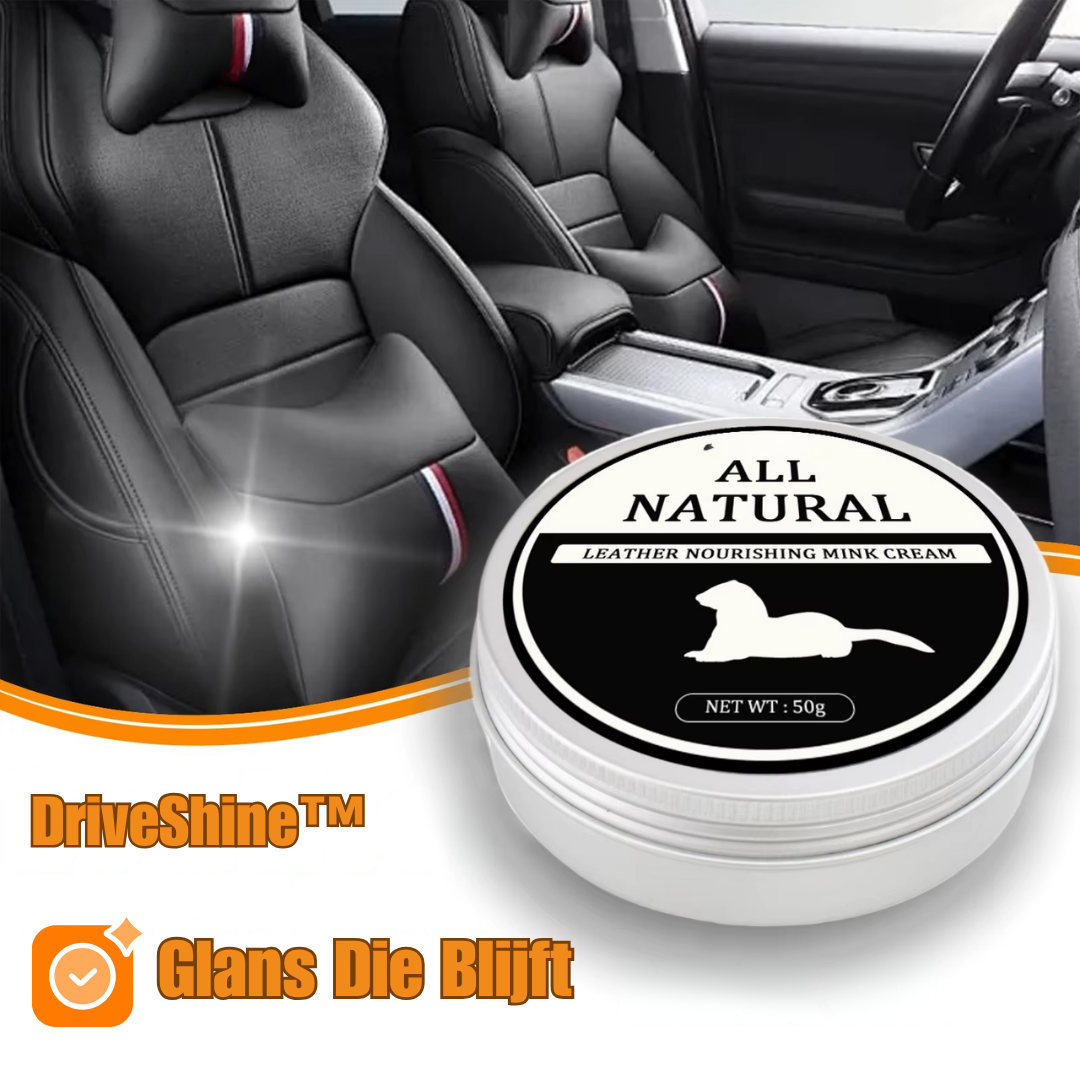 DriveShine™ | Houdt autoleer soepel en beschermd