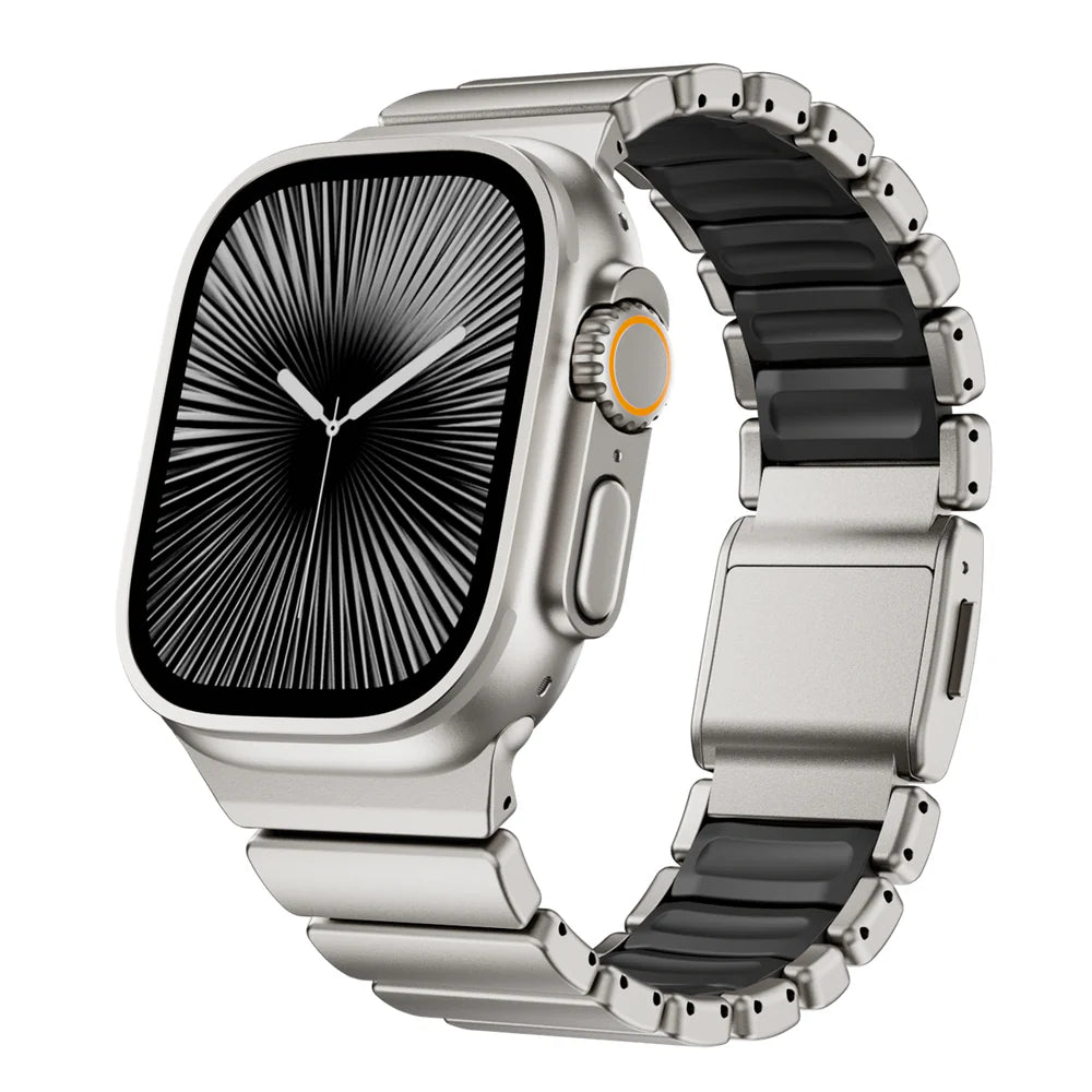 Lunaris™ | Titanium Band Voor Apple Watch