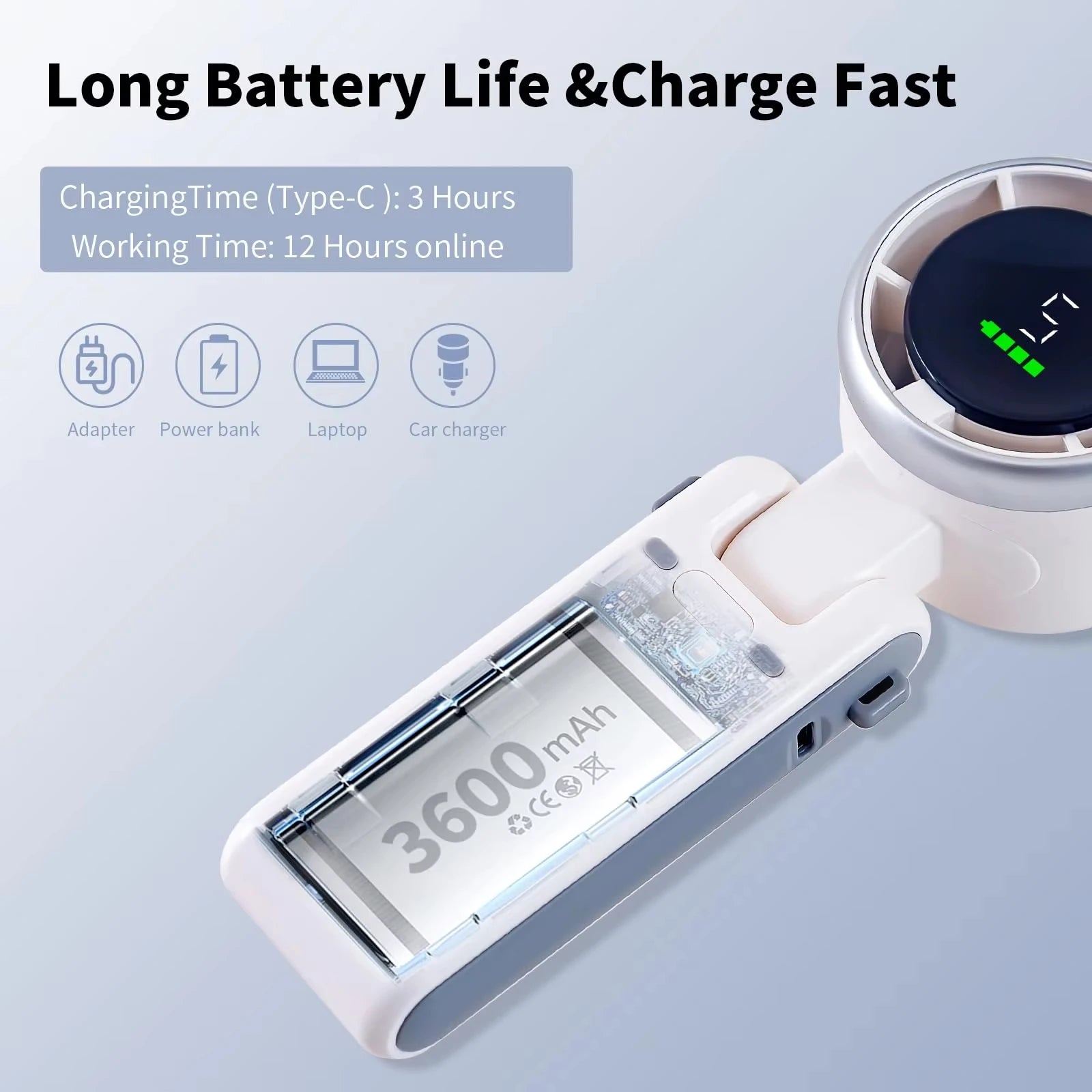 Draagbare Mini Ventilator