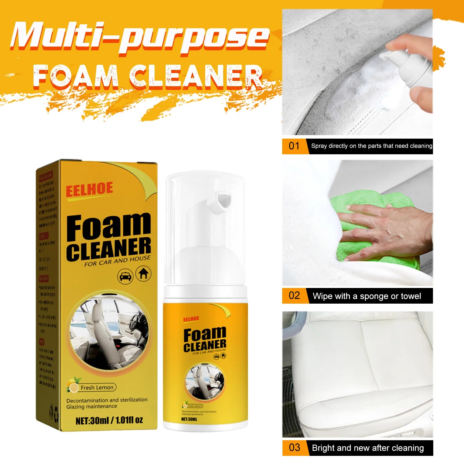 QuickFoam™ | Direct schoon zonder moeite